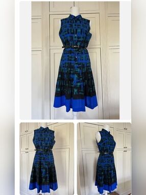Pleated CK Dress NWT